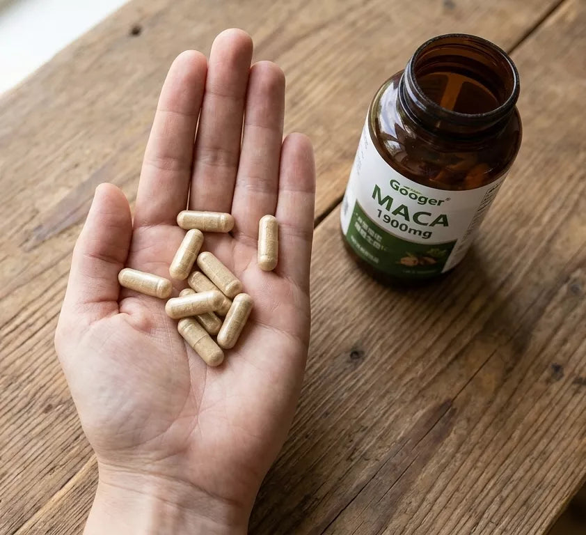 Recupera tu Vitalidad y Rendimiento Masculino con Maca 1900mg