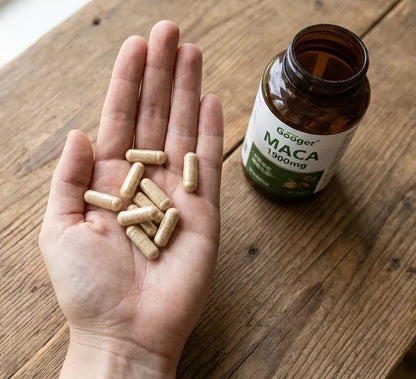 Recupera tu Vitalidad y Rendimiento Masculino con Maca 1900mg