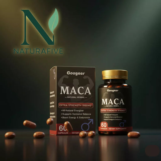 Recupera tu Vitalidad y Rendimiento Masculino con Maca 1900mg