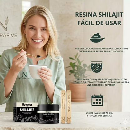 Recupera tu energía masculina con Resina de Shilajit Pura